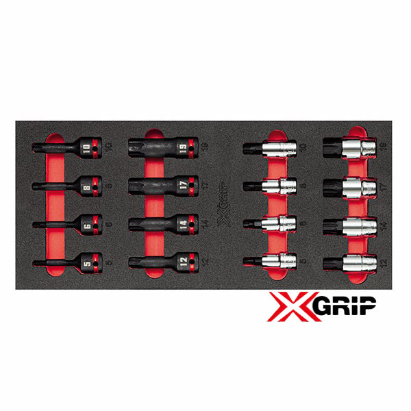 Assorted two-tone sponge module (16 pcs) | 519 M 234X | Usag - U05191017 - XGrip Assorted two-tone sponge module (16 pcs) | 519 M 234X | Usag - U05191017 - XGrip